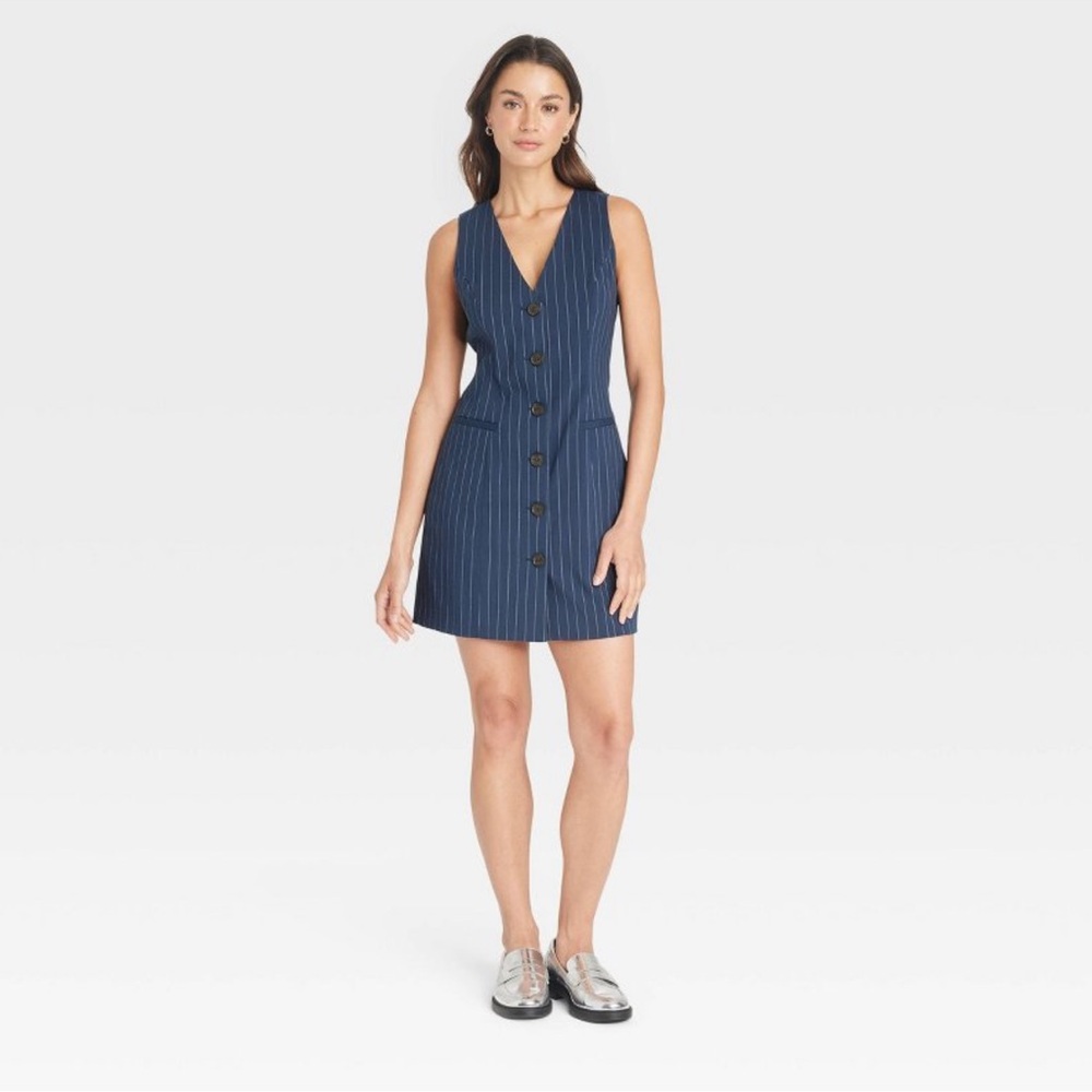 A New Day Tailored Mini Vest Dress/ Size: XS